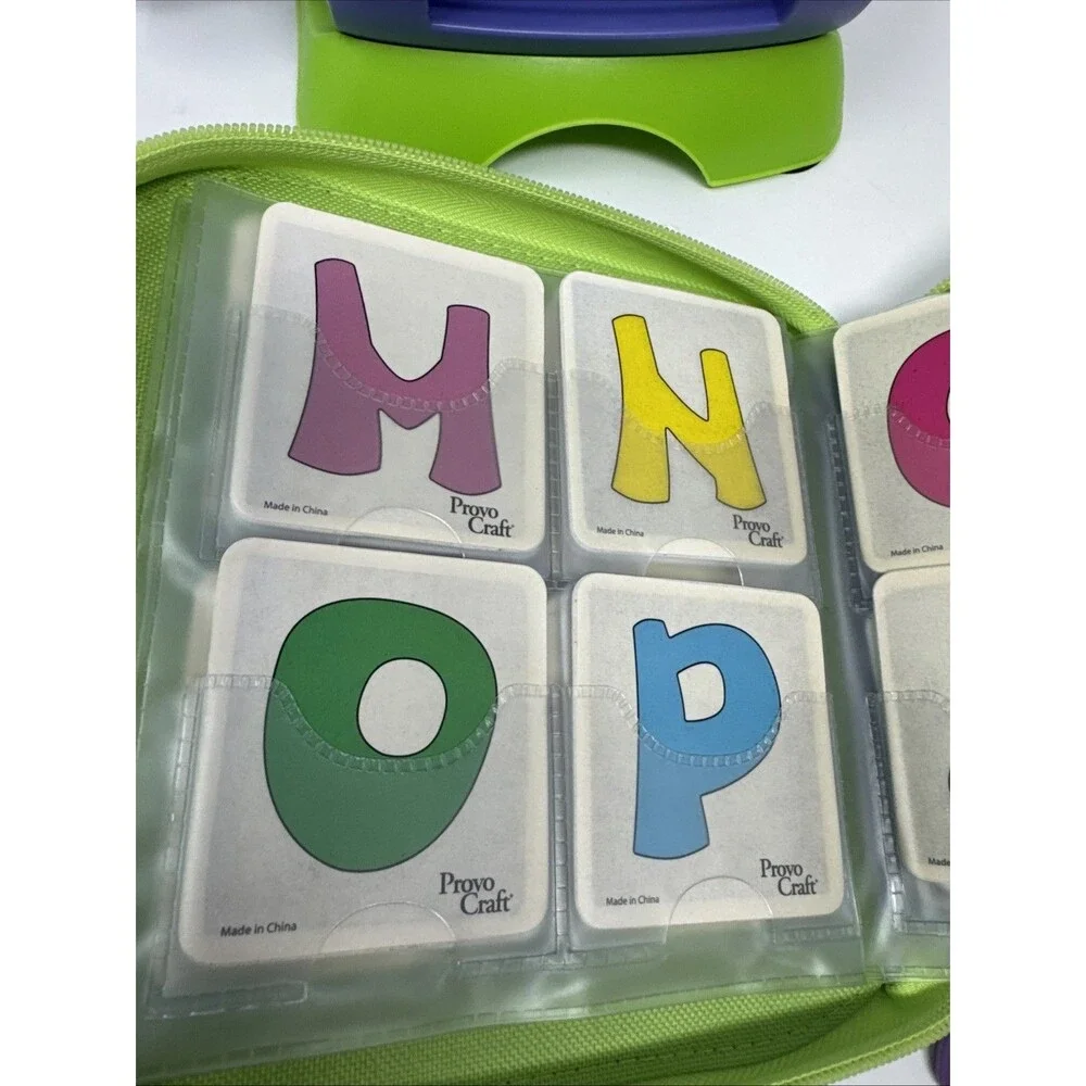 Sizzix full alphabet